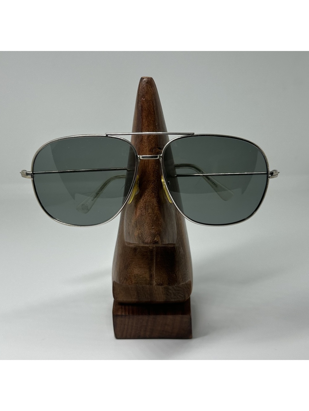 Vintage Corning 3010M Silver Aviator Sunglasses